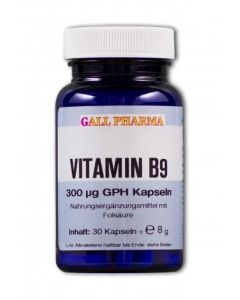 GPH Vitamin B9 300µg Kapseln, 60 Stück