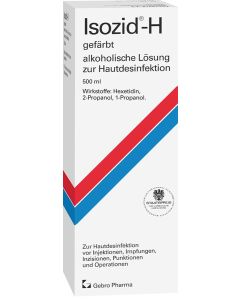 Isozid-H alkoholische Lösung gefärbt, 500ml