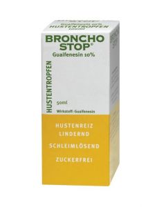 Bronchostop Guaifenesin Hustentropfen, 50 ml