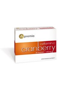 Apremia Cranberry + Vitamin C, 60 Kapseln
