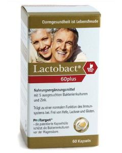 Lactobact 60plus 60 Kapseln, 60 Stück