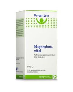 Burgerstein Magnesium Vital Tabletten, 90 Stück