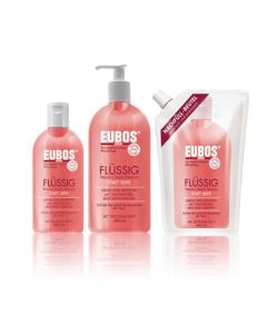 Eubos Wasch- und Duschemulsion ROT flüssig Flasche, 400ml