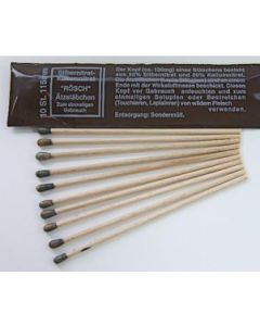 Silbernitrat-Kaliumnitrat Ätzstäbchen elastisch 200mm, 10 Stück