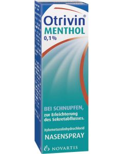 Otrivin Nasenspray 0,1% Menthol, 15ml