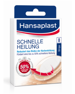 Hansaplast Schnelle Heilung groß, 8 Stück