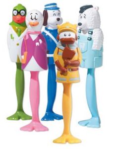 Miradent Kid''s Brush-1 Stück-Bär, hellblau