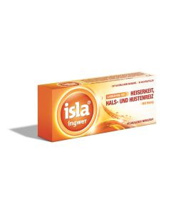 Isla Ingwer Halsbonbons, 30 Stück