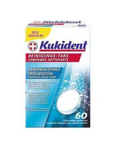 Kukident Frisch Reinigungstabs, 60 Stück