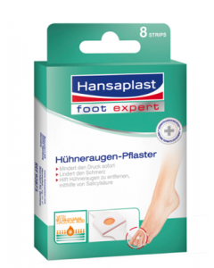 Hansaplast Hühneraugen-Pflaster, 8 Stück