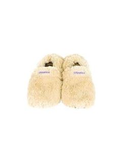 Slippies Deluxe beige Plush-M, 2 Stück