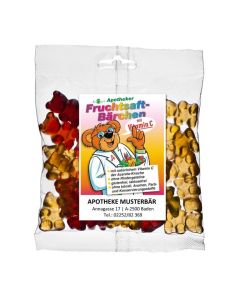 Bano Fruchtsaftbärchen groß gemischt-500 g, 500g