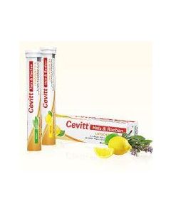 Cevitt Hals & Rachen Lutschtabletten 20 Stk-Zitrone, 20 Stück