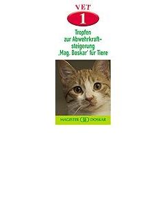 Doskar VET 1 Tropfen - Tropfen zur Abwehrkraftsteigerung für Tiere, 50ml