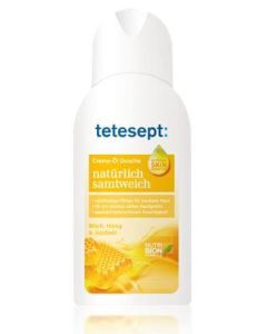 Tetesept Creme-Dusche Natürlich Samtweich, 250ml