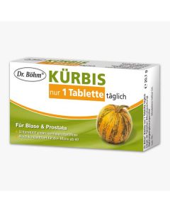 Dr. Böhm Kürbis Tabletten - nur 1x täglich, 30 Stück