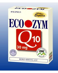 Eco-Zym Q10 30mg Kapseln Espara, 60 Stück