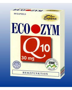 Eco-Zym Q10 30mg Kapseln Espara, 30 Stück