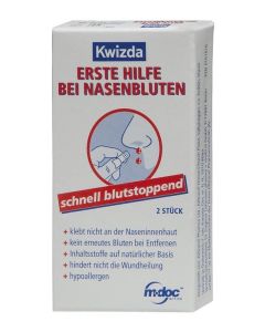 Erste Hilfe bei Nasenbluten, 2 Stück