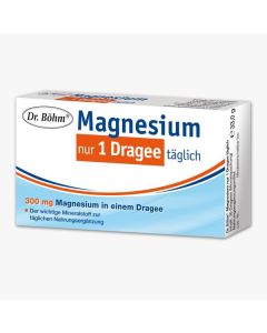 Dr. Böhm Magnesium nur 1x täglich, 30 Stück