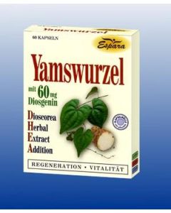 Yamswurzel Kapseln Espara, 60 Stück
