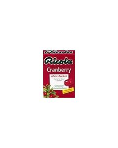 Ricola Cranberry in Box, 50g