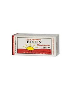 Dr. Grubers Eisen Chelat Kombi Tabletten, 50 Stück