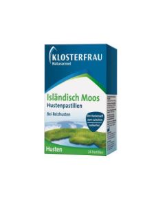 Klosterfrau Isländisches Moos Lutschtabletten, 24 Stück