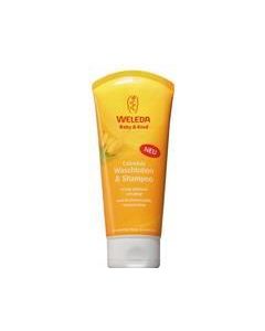 Weleda Calendula Waschlotion + Shampoo, 200ml