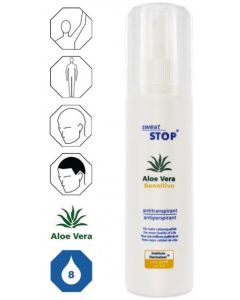 SweatStop Aloe Vera Sensitive Körperspray, 100ml
