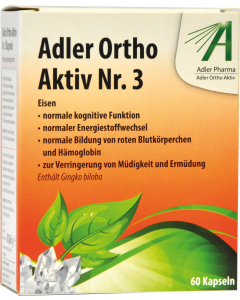 Adler Ortho Kapseln Nr.3, 60 Stück