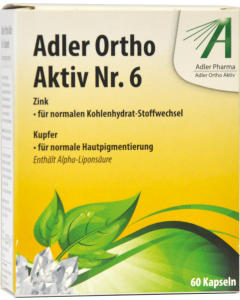 Adler Ortho Kapseln Nr.6, 60 Stück