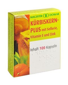 Doskar Kürbiskern plus 100 Kapseln, 100 Stück