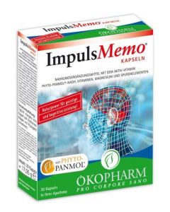ImpulsMemo 30 Kapseln, 30 Stück