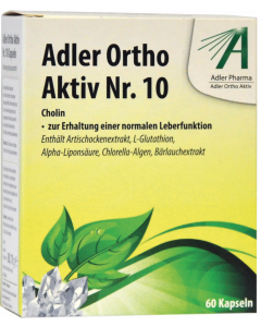 Adler Ortho Kapseln Nr.10, 60 Stück
