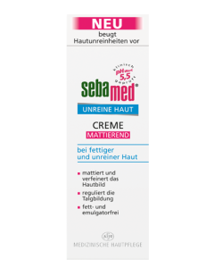 Sebamed Unreine Haut Mattierende Creme, 50ml