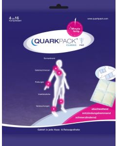 Quarkpack Topfenkühlkompressen, 4 Stück