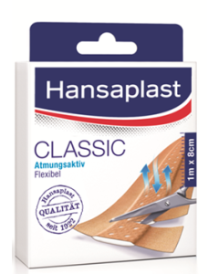 Hansaplast Classic 1m:8cm, 10 Stück