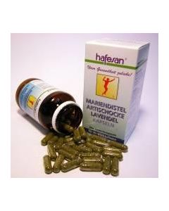 Hafesan Mariendistel Artischocke Lavendel, 60 Kapseln
