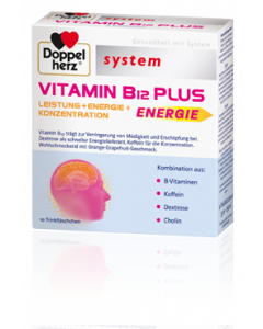 VITAMIN                       B12/TRINKFLAESCHCHEN        PLUS ENERGIE 25ML         DOPPELHERZ SYSTEM, 10 Stück