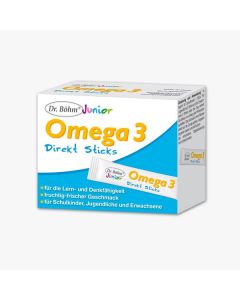 OMEGA                         -3 DIREKT STICKS               DR.BOEHM JUNIOR, 30 Stück