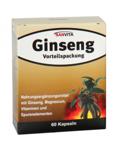 GINSENG                       KAPSELN SANVITA, 60 Stück