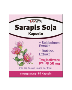 SANVITA                       KAPSELN SARAPIS SOJA, 60 Stück