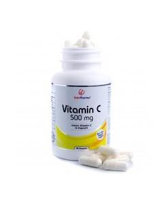 VITAMIN                       C/CAPS 500MG, 90 Stück