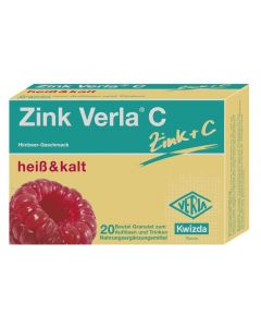 ZINK                          VERLA/C GRANULAT 5MG        HIMBEER, 20 Stück