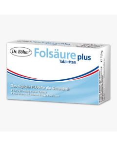 Dr. Böhm Folsäure plus, 30 Kapseln