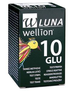 DIAGNOSTIKA U.ZUBEHOER        WELLION/BLUTZUCKERMESSGER.  LUNA                      TESTSTREIFEN, 50 Stück