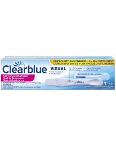 SCHWANGERSCHAFTSTEST          CLEARBLUE/FRUEHTEST         1-ER