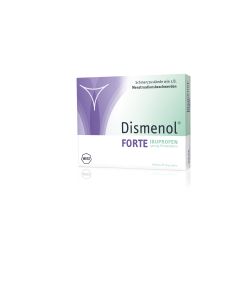 DISMENOL                      IBUPROFEN FORTE TABL 400MG, 20 Stück