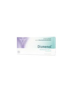 DISMENOL                      IBUPROFEN TABL 200MG, 20 Stück